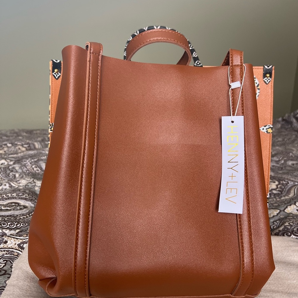 Henny + Lev 2 in 1 Vegan Tote Bag 💥BNWT💥